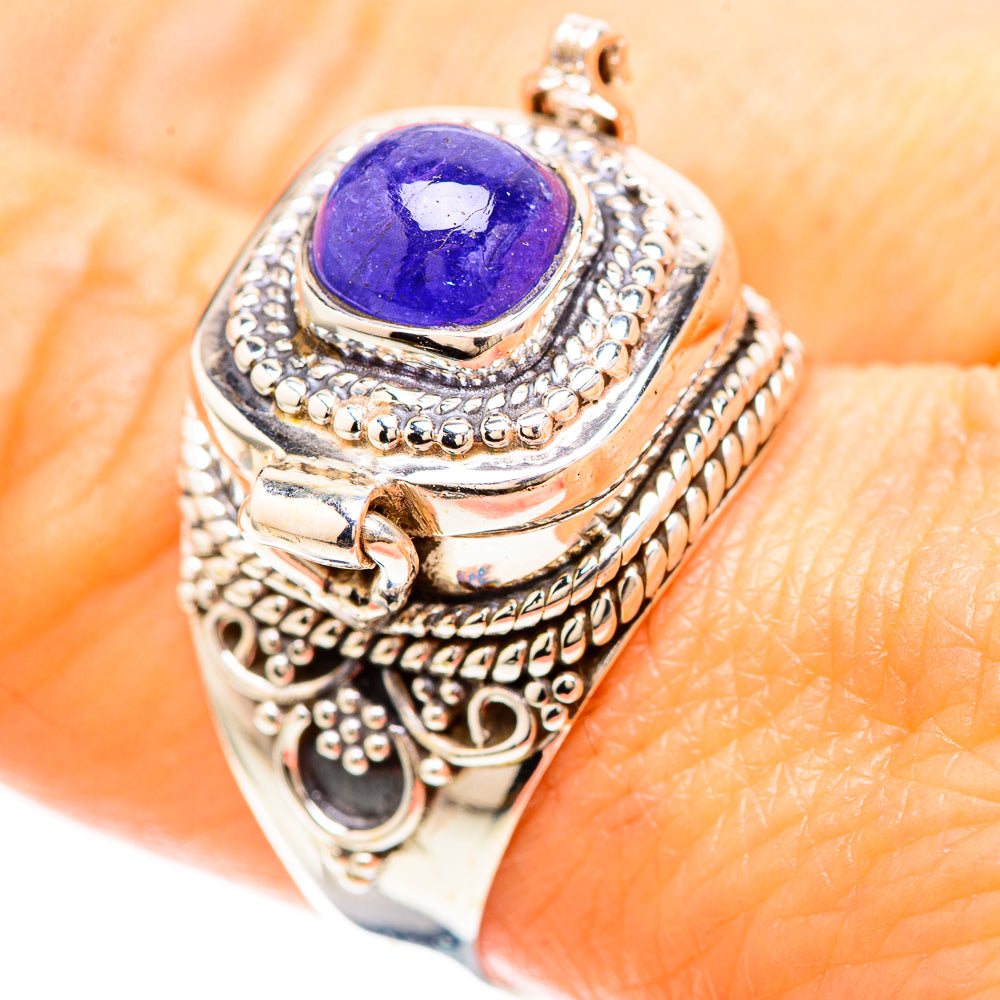 Poison Natural Tanzanite Ring Size 9 (925 Sterling Silver) RING137042