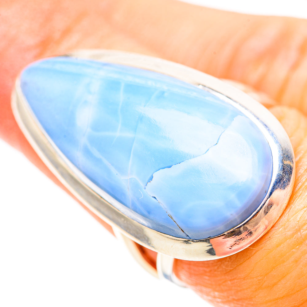 Large Owyhee Opal 925 Sterling Silver Ring Size 6.75 Ana Co R136358