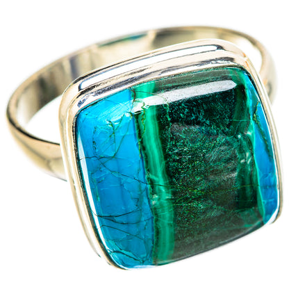 Malachite In Chrysocolla Ring Size 11 (925 Sterling Silver) RING135292