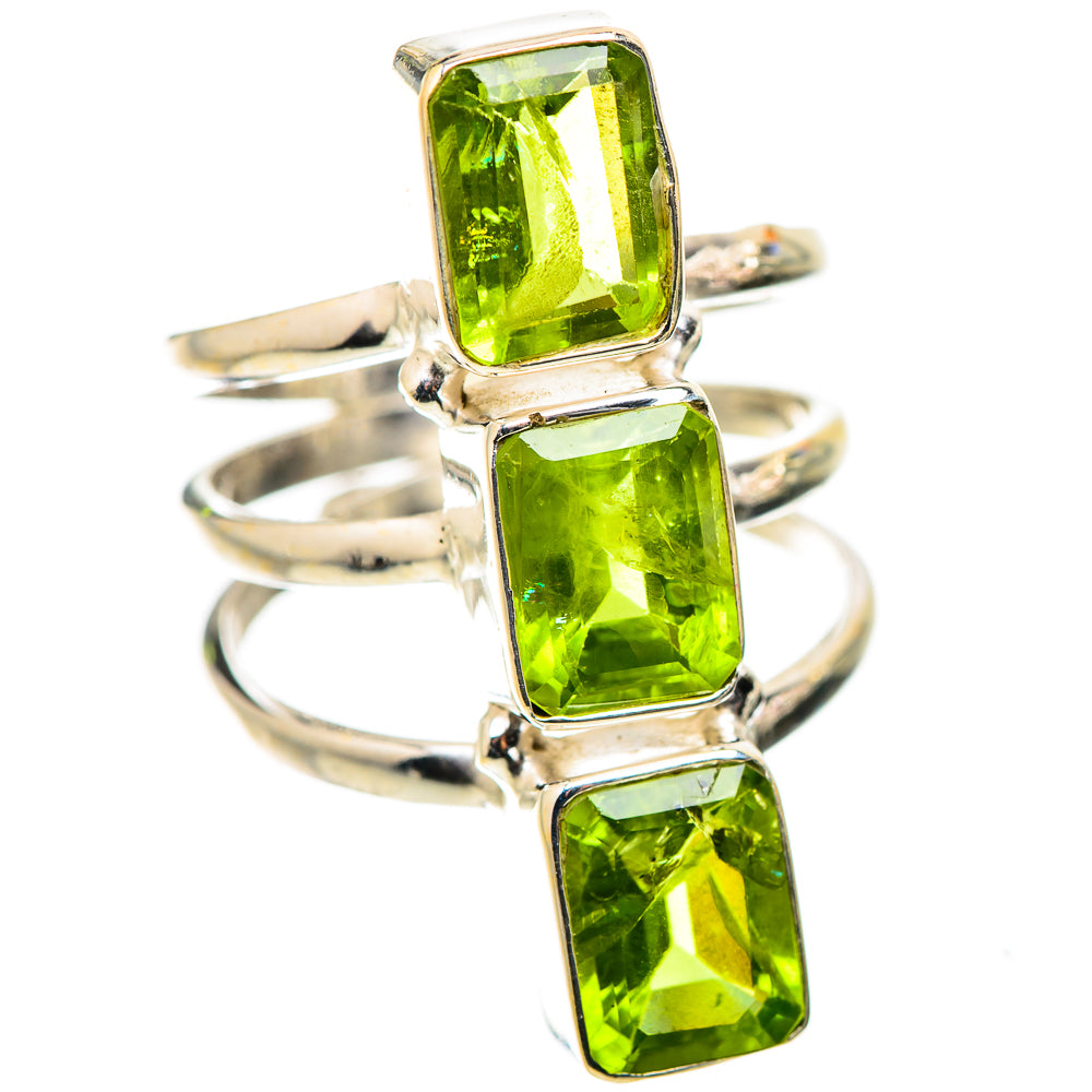 Ana Silver Co Peridot Ring Size 6.75 (925 Sterling Silver)