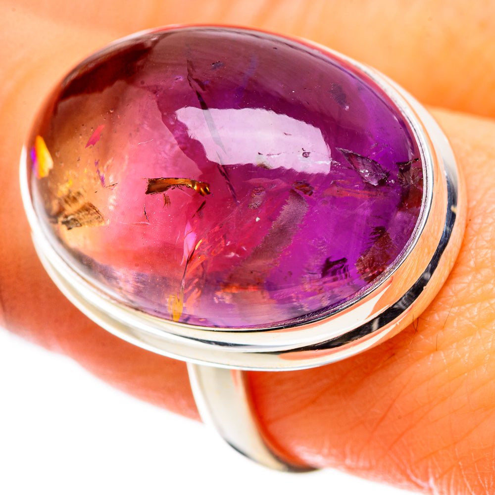Ana Silver Co Large Ametrine Ring Size 9 (925 Sterling Silver)