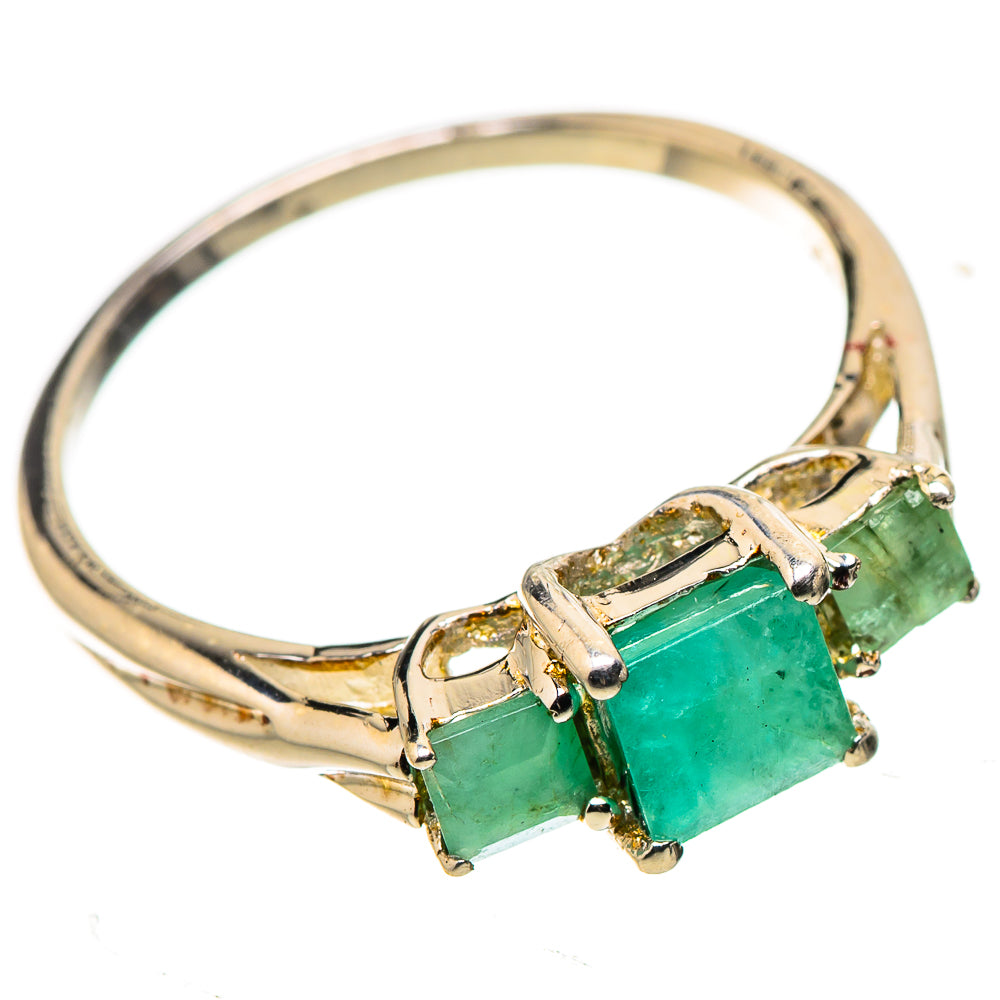 Emerald Ring Size 6.5 (925 Sterling Silver) RING134683