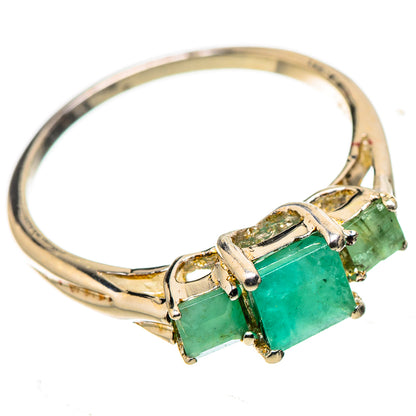 Emerald Ring Size 6.5 (925 Sterling Silver) RING134683