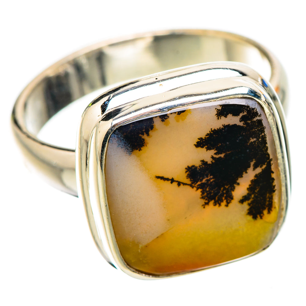 Ana Silver Co Scenic Dendritic Agate Ring Size 6.25 (925 Sterling Silver)