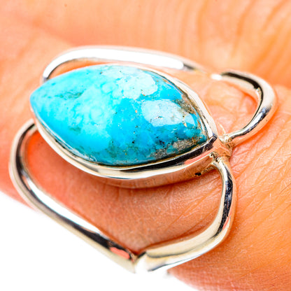 Chrysocolla 925 Sterling Silver Ring Size 6.5 (925 Sterling Silver) RING137720