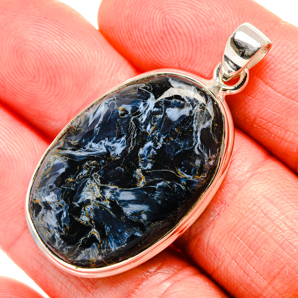Pietersite Pendant 1 3/4" (925 Sterling Silver) PD36868