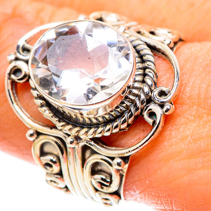 White Quartz 925 Sterling Silver Ring Size 9 (925 Sterling Silver) RING137608