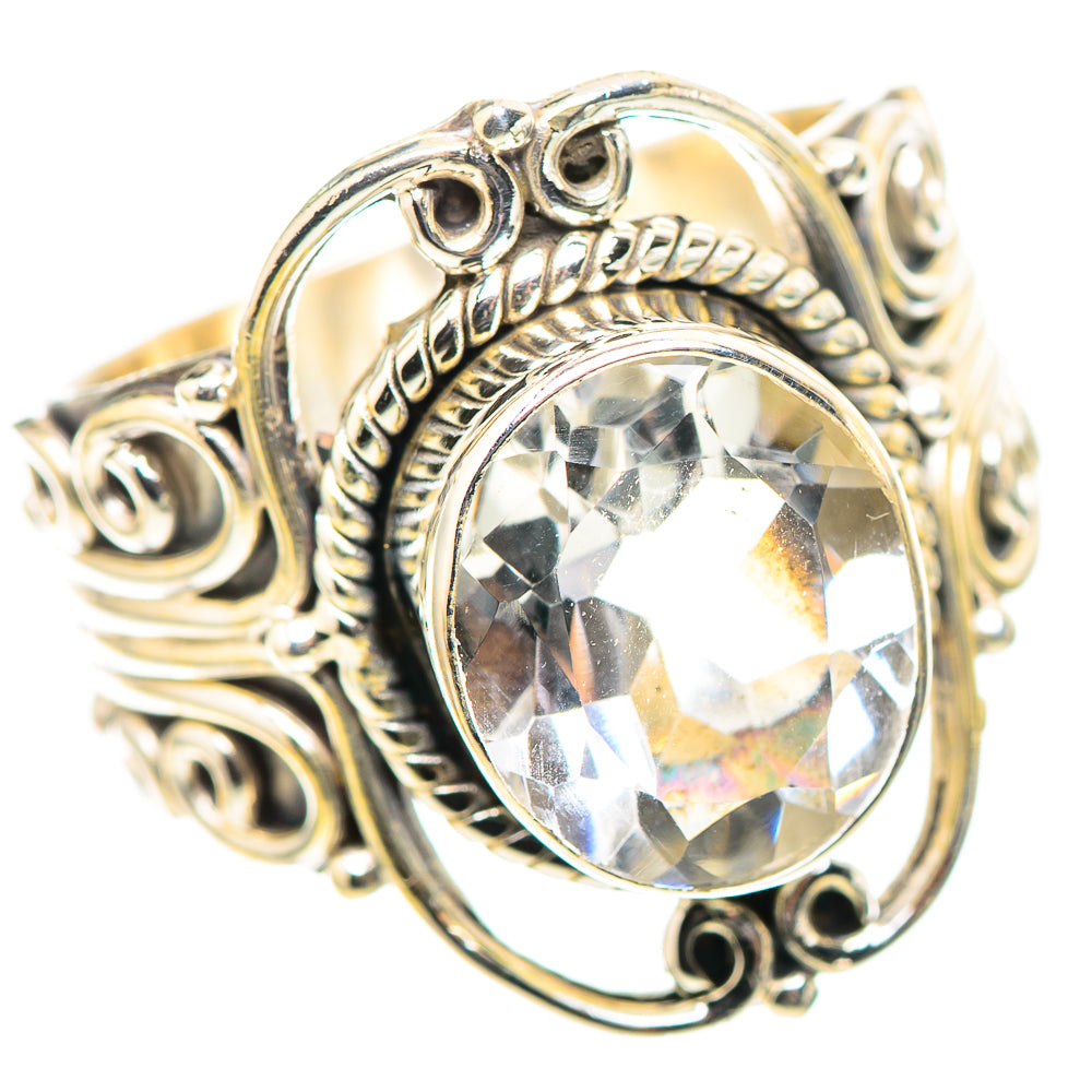 White Quartz 925 Sterling Silver Ring Size 8.25 (925 Sterling Silver) RING137501