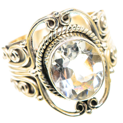 White Quartz 925 Sterling Silver Ring Size 8.25 (925 Sterling Silver) RING137501
