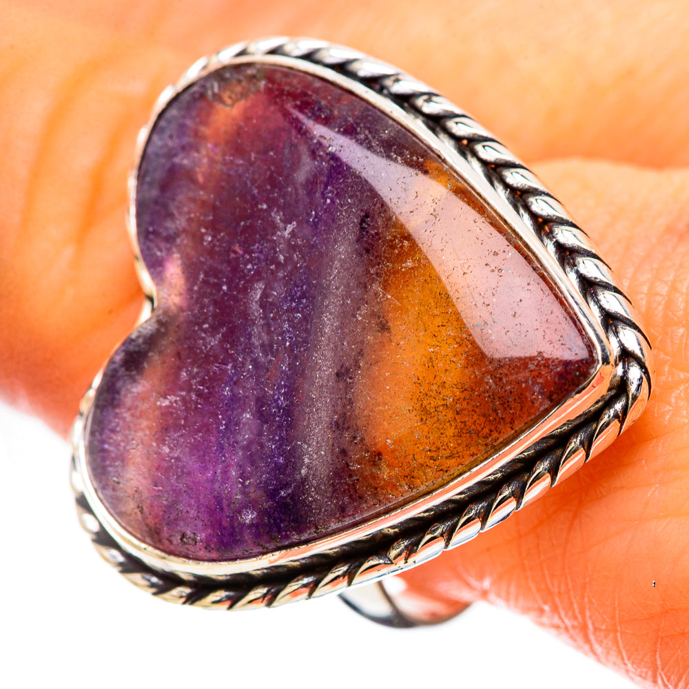 Ana Silver Co Large Fluorite Ring Size 9.75 (925 Sterling Silver)