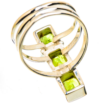 Large Peridot Ring Size 9.25 (925 Sterling Silver) RING136178