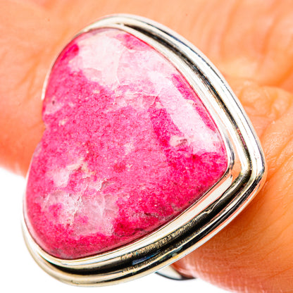 Ana Silver Co Large Thulite Ring Size 7.25 (925 Sterling Silver)