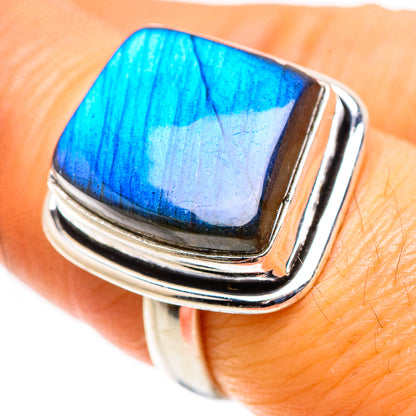 Labradorite Ring Size 7.5 (925 Sterling Silver) RING134881
