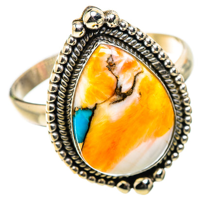 Ana Silver Co Spiny Oyster Turquoise Ring Size 13 (925 Sterling Silver)