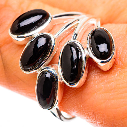 Black Onyx 925 Sterling Silver Ring Size 9.5 (925 Sterling Silver) RING137606