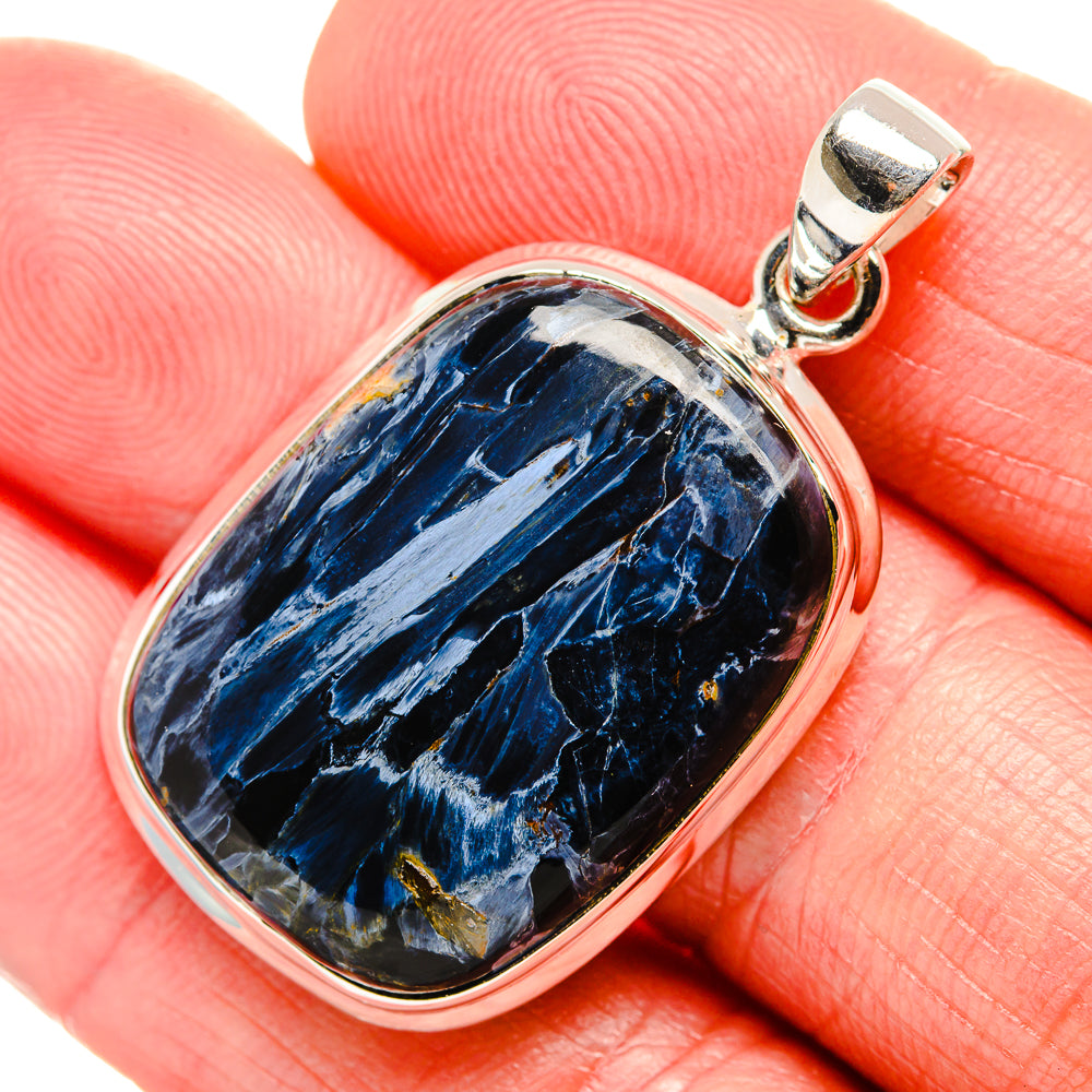 Pietersite Pendant 1 5/8" (925 Sterling Silver) PD36859