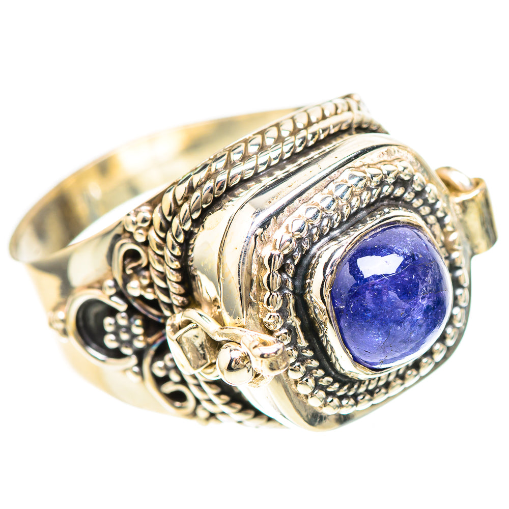 Poison Natural Tanzanite Ring Size 9 (925 Sterling Silver) RING137042