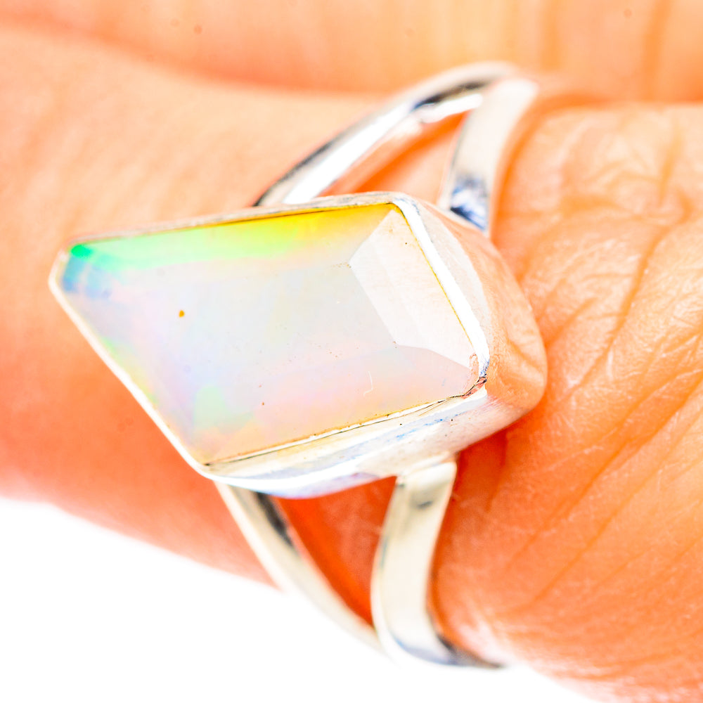 Ethiopian Opal 925 Sterling Silver Ring Size 6.5 (925 Sterling Silver) RING137268