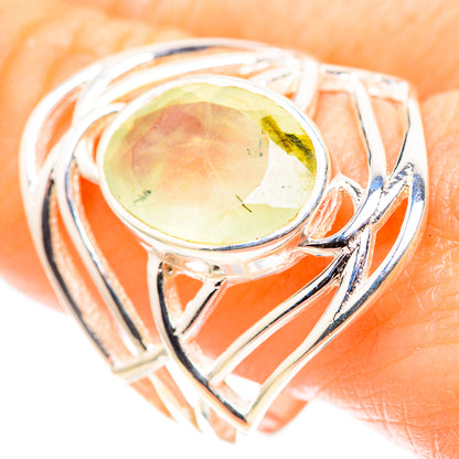 Prehnite 925 Sterling Silver Ring Size 10.75 (925 Sterling Silver) RING137416