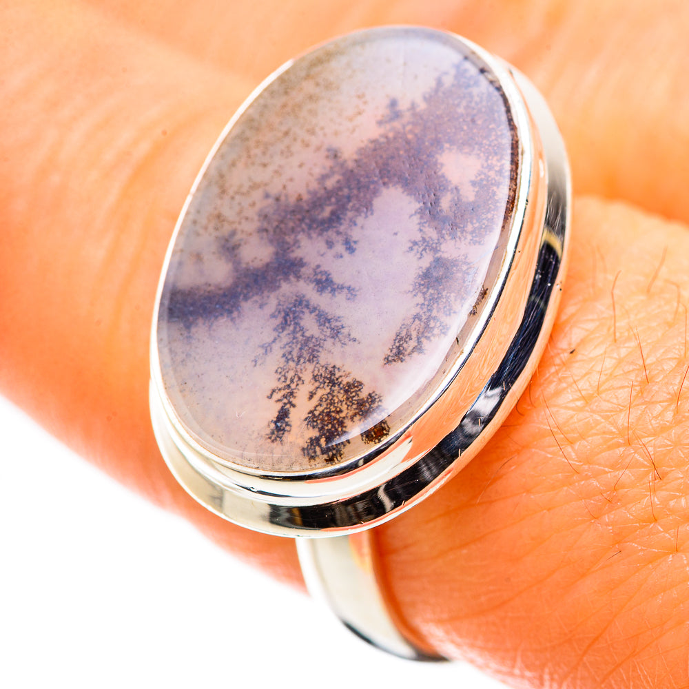 Ana Silver Co Scenic Dendritic Agate Ring Size 8 (925 Sterling Silver)