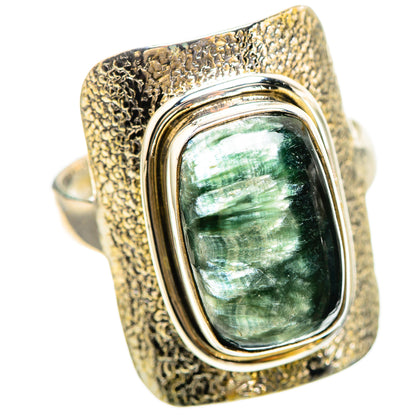 Seraphinite Ring Size 10.25 (925 Sterling Silver) RING136492