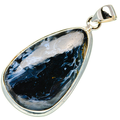 Pietersite Pendant 1 3/4"  (925 Sterling Silver) PD37241