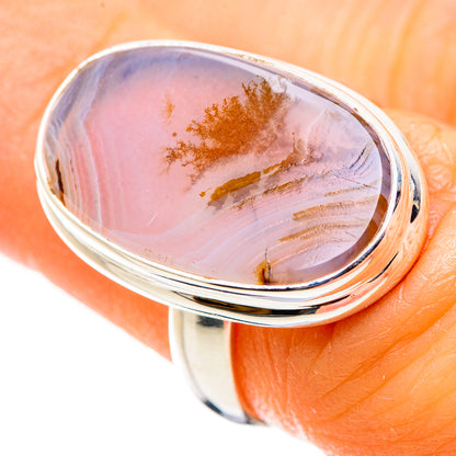 Ana Silver Co Scenic Dendritic Agate Ring Size 6 (925 Sterling Silver)