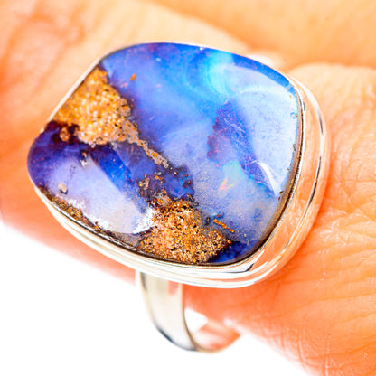 Boulder Opal Ring Size 10.5 (925 Sterling Silver) RING136384