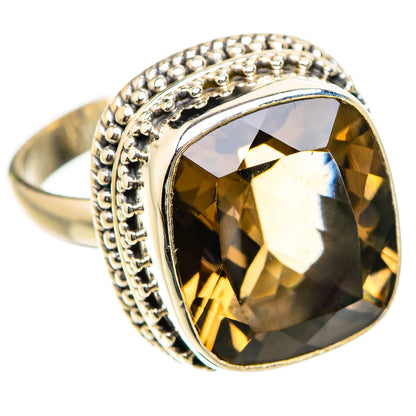 Smoky Quartz Ring Size 8.25 (925 Sterling Silver) RING135330