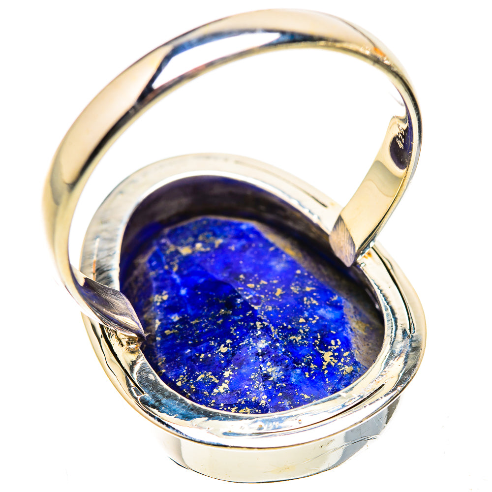 Large Lapis Lazuli Ring Size 14 (925 Sterling Silver) RING135551