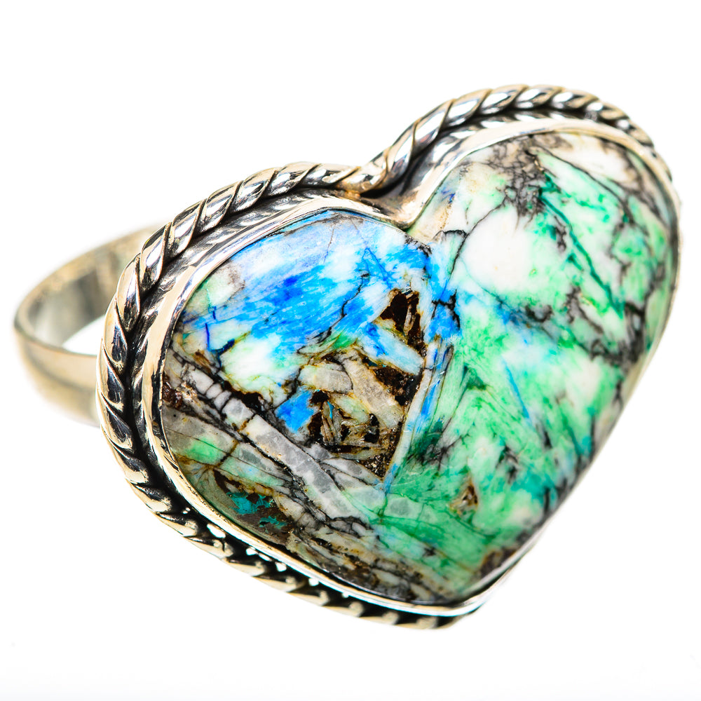 Large Azurite Ring Size 10.75 (925 Sterling Silver) RING135784