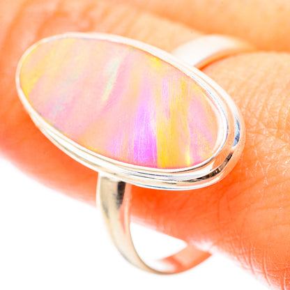 Aura Opal 925 Sterling Silver Ring Size 11.75 Ana Co R136265