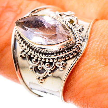 Rose Quartz Ring Size 9.25 (925 Sterling Silver) RING134815