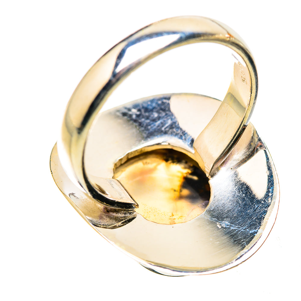 Ana Silver Co Scenic Dendritic Agate Ring Size 7.25 (925 Sterling Silver)