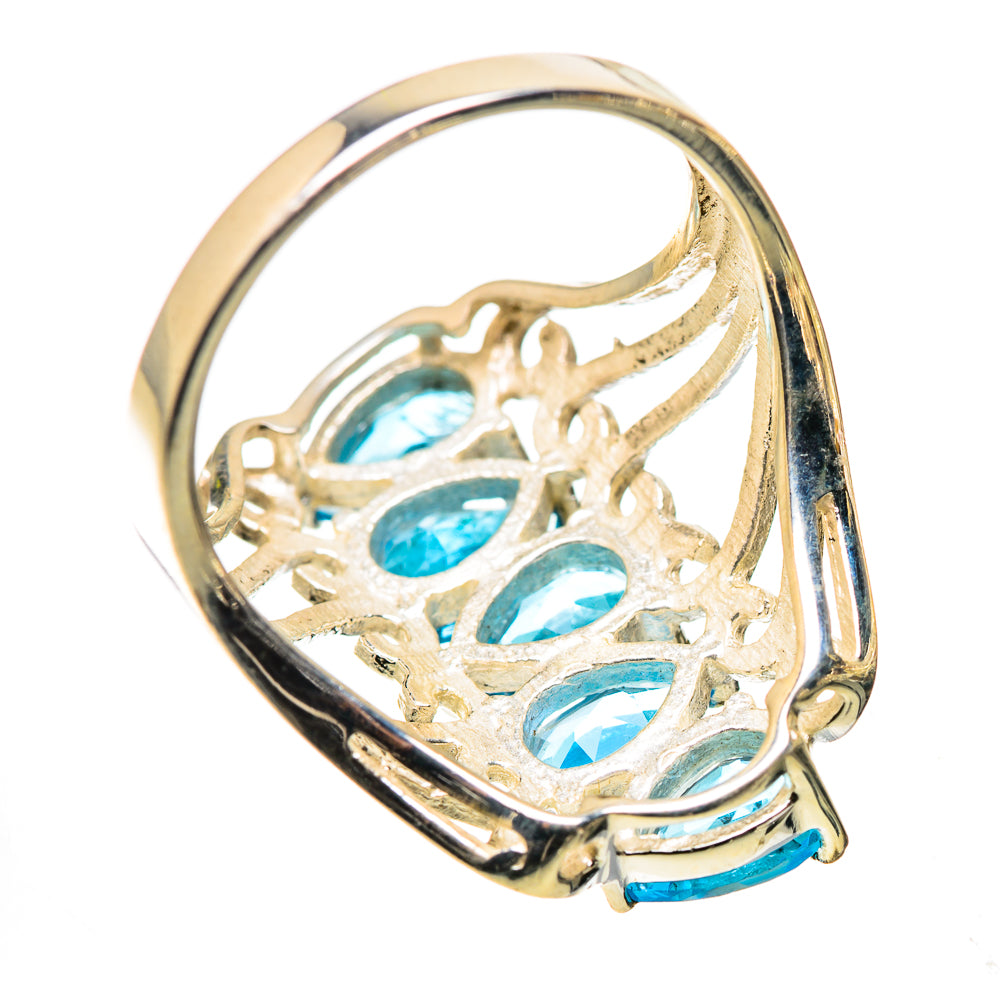 Ana Silver Co Blue Topaz Ring Size 9 (925 Sterling Silver)