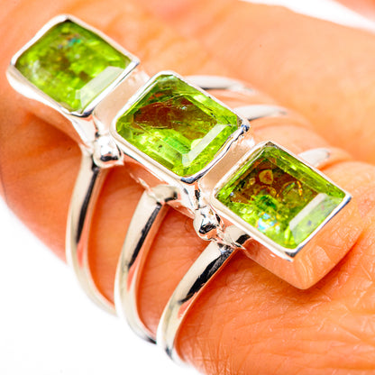 Ana Silver Co Peridot Ring Size 8 (925 Sterling Silver)