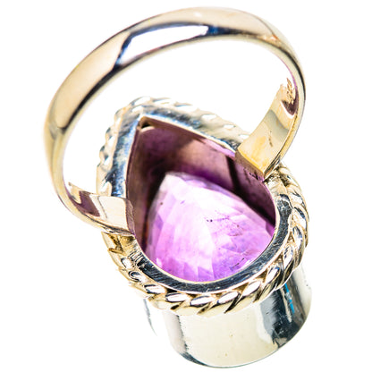 Ana Silver Co Faceted Amethyst Ring Size 8.25 (925 Sterling Silver)