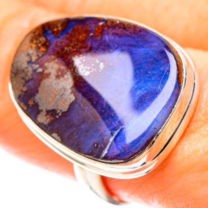 Boulder Opal 925 Sterling Silver Ring Size 9 (925 Sterling Silver) RING137511