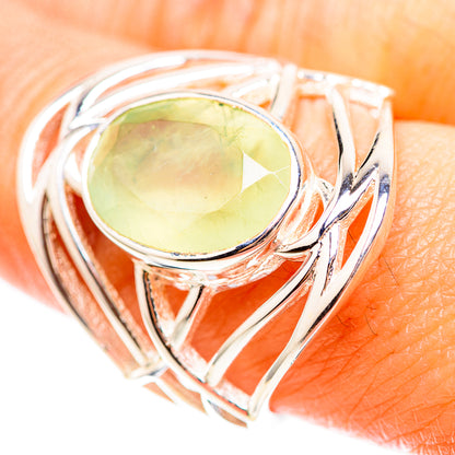 Prehnite Ring Size 8.5 (925 Sterling Silver) RING136270