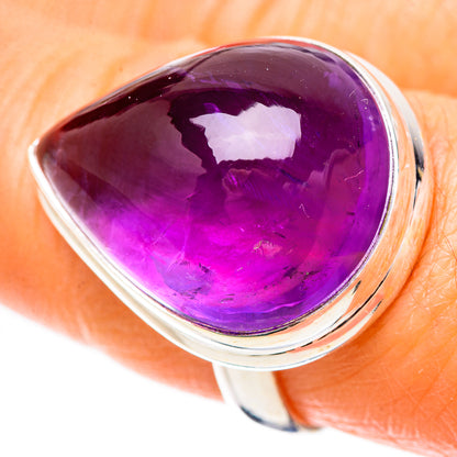 Amethyst 925 Sterling Silver Ring Size 8.25 Ana Co R135200