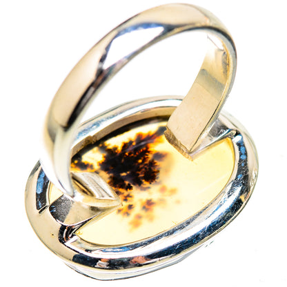 Scenic Dendritic Agate Ring Size 6.25 (925 Sterling Silver) RING135825