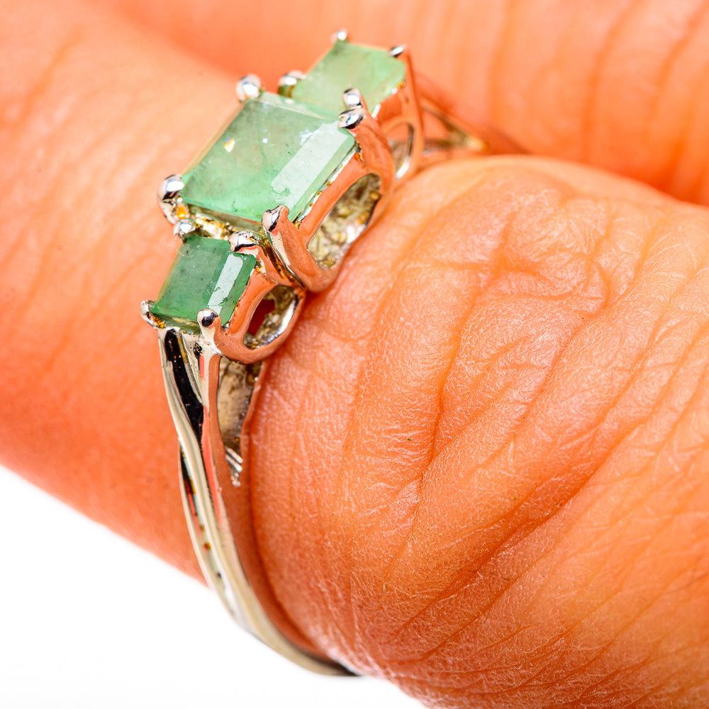 Emerald Ring Size 6.25 (925 Sterling Silver) RING134680