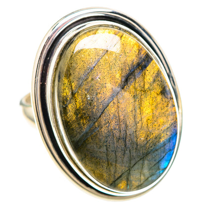 Labradorite Ring Size 6.5 (925 Sterling Silver) RING136968