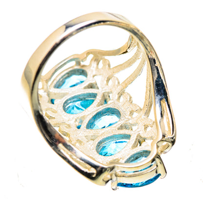 Blue Topaz Ring Size 6.25 (925 Sterling Silver) RING135478