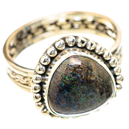 Andamooka Opal Ring Size 9 (925 Sterling Silver) RING137078