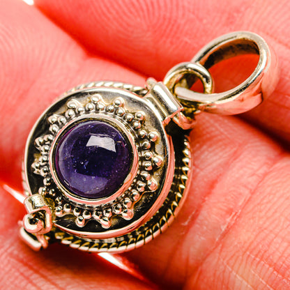 Poison Natural Tanzanite Pendant 1 1/4" (925 Sterling Silver) PD37540