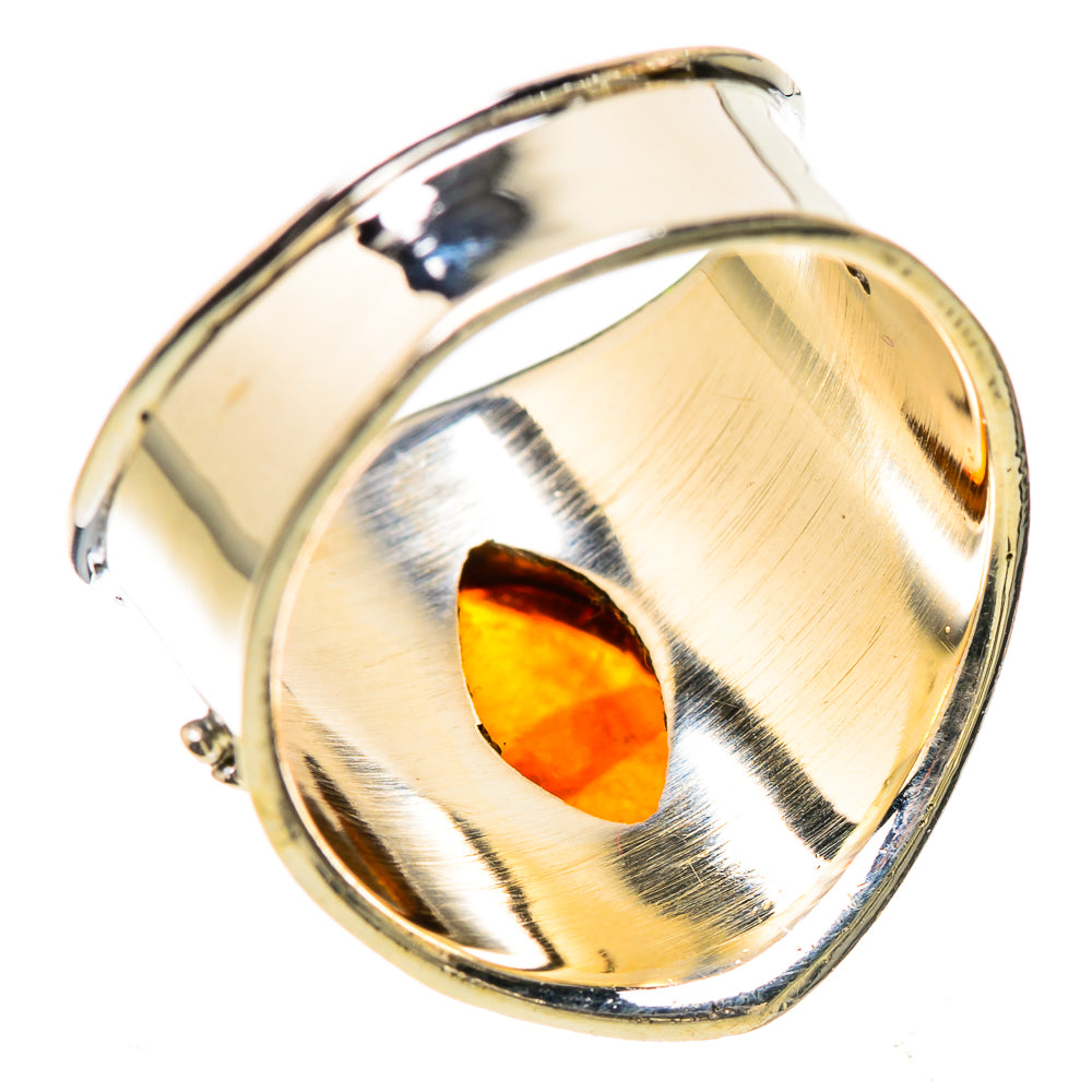 Ana Silver Co Baltic Amber Ring Size 6.5 (925 Sterling Silver)