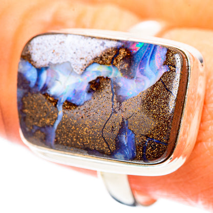 Boulder Opal Ring Size 9.5 (925 Sterling Silver) RING136614