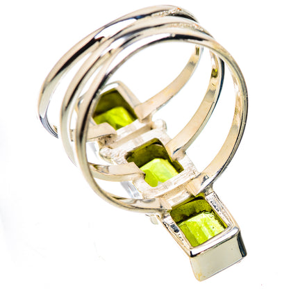 Large Peridot Ring Size 8.5 (925 Sterling Silver) RING135768