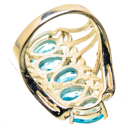 Blue Topaz Ring Size 6.25 (925 Sterling Silver) RING134897